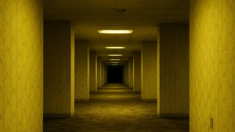 Backrooms Viral, Mengapa Lorong Kosong Bisa Terasa Sangat Menyeramkan?